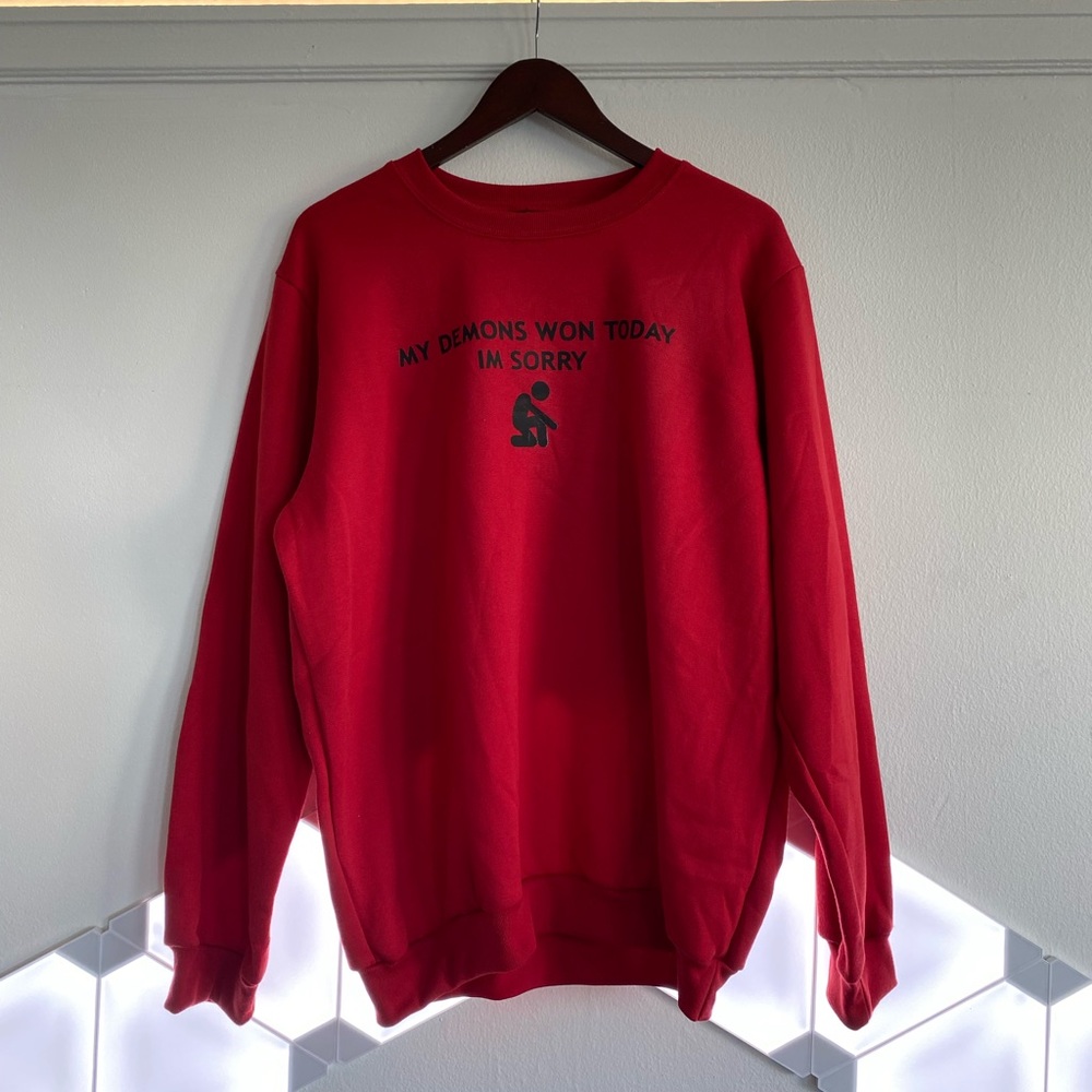 Men’s Novelty Sweater Red